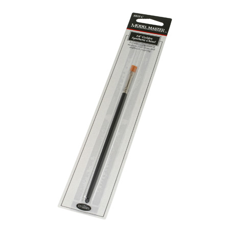 MM Brush,Gold Synthetic Chisel 1/4"