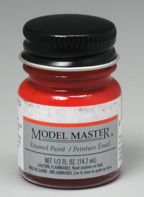 MM Car 1/2oz Ford Engine Red