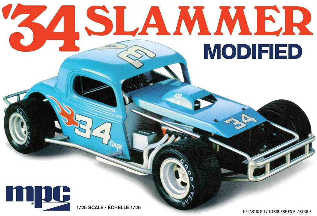 MPC 1934"Slammer Modified 2T 1:25 Scale Plastic Model Kit