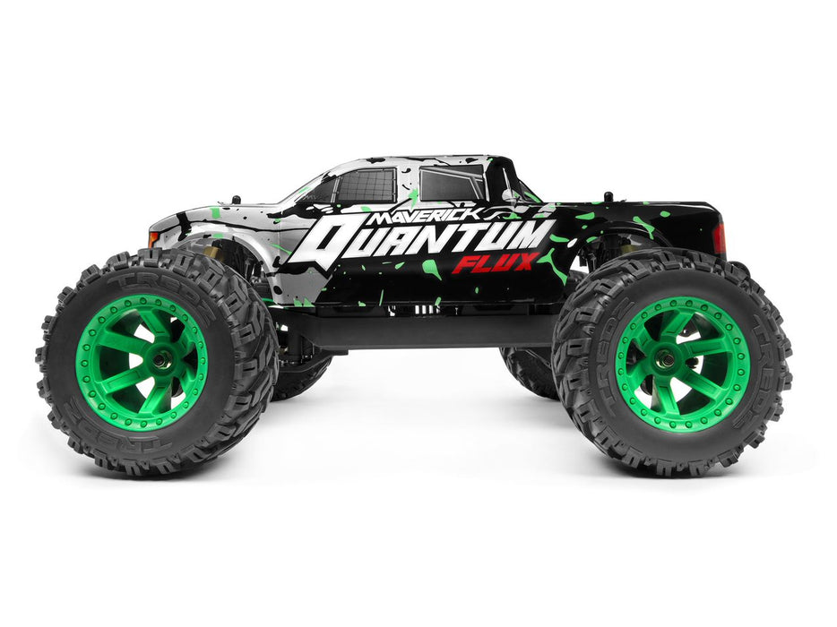 Maverick Quantum MT Flux 80A 1/10 4WD Silver/Green