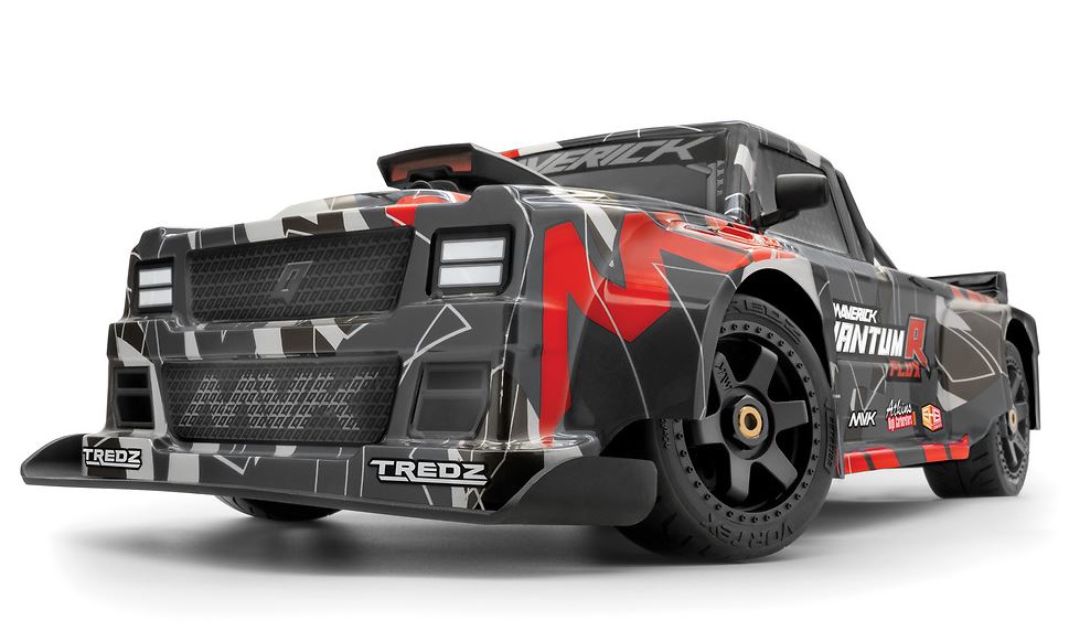 QuantumR Flux 4S 1/8 4WD Race Truck - Grey / Red