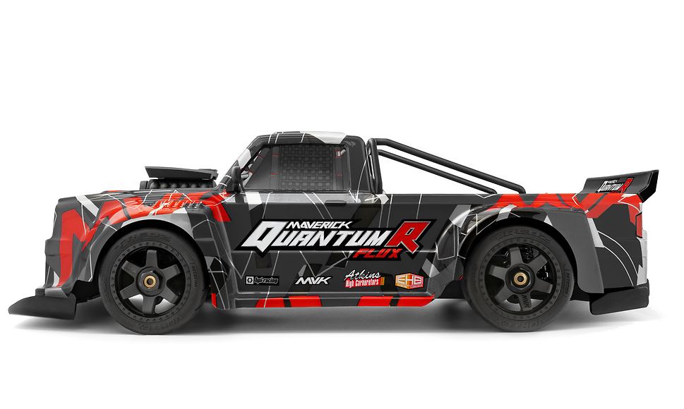 QuantumR Flux 4S 1/8 4WD Race Truck - Grey / Red