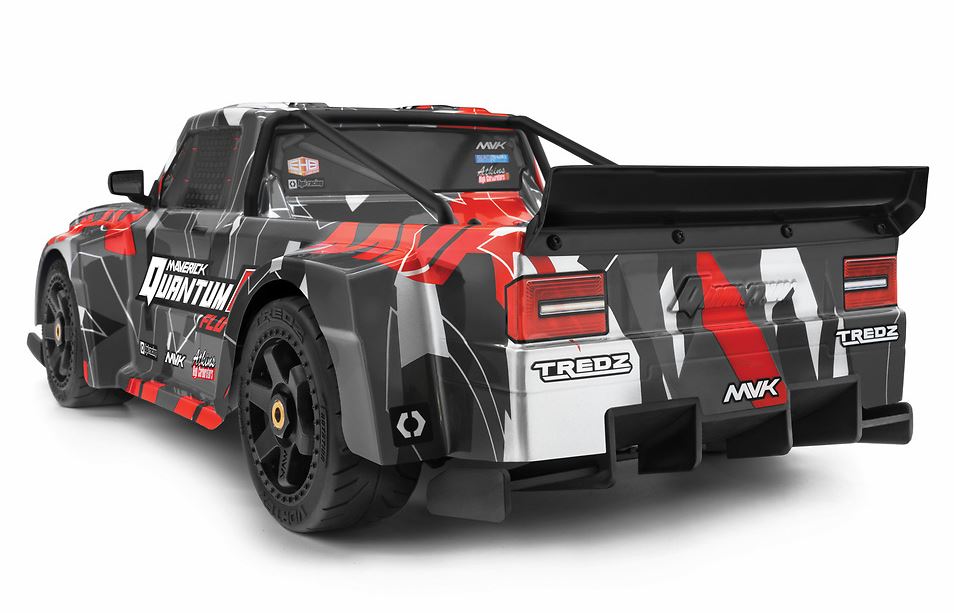 QuantumR Flux 4S 1/8 4WD Race Truck - Grey / Red