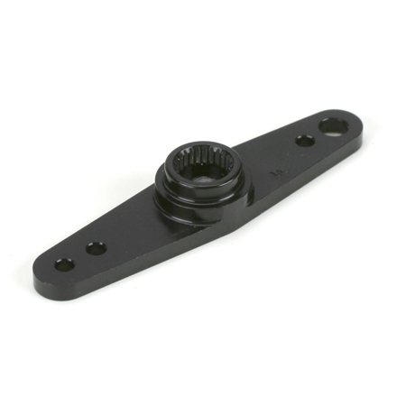 Machined Alum Servo Arm:Futuba Black
