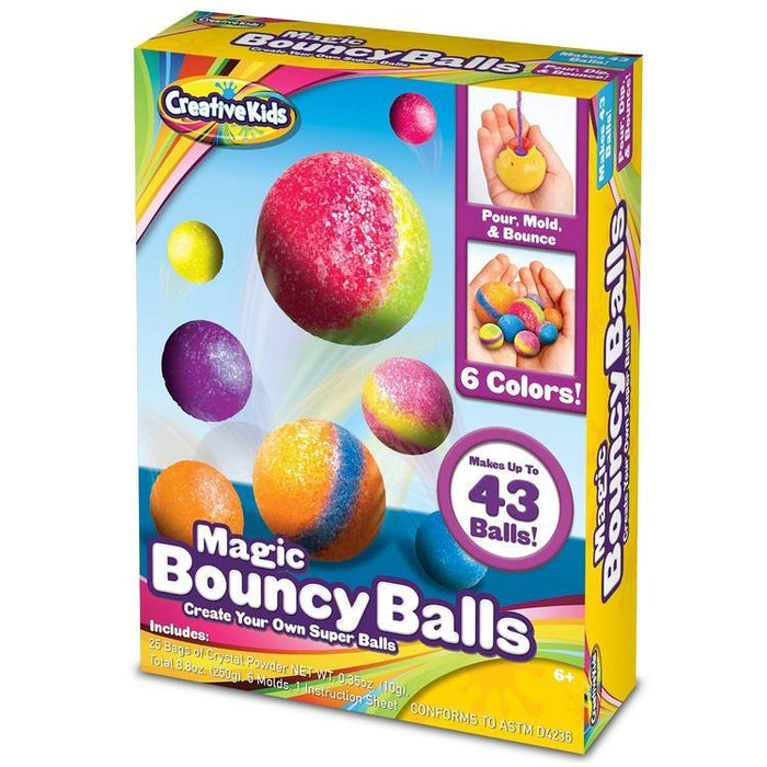 Magic Bouncy Balls Kit - Glow in the Dark