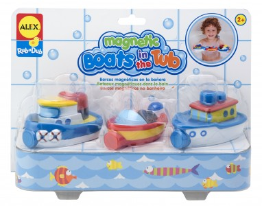 Magnetic Boats in the Tub Bath Toy
