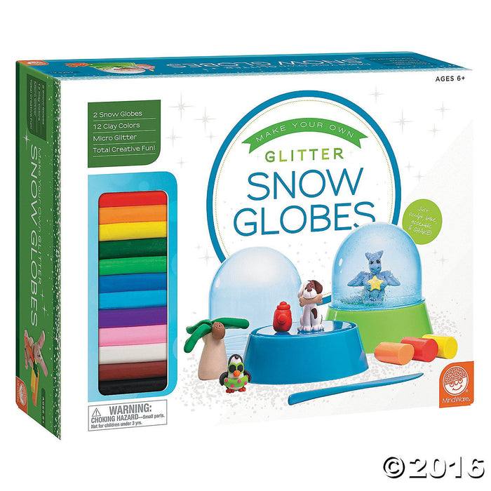 Make Your Own: Glitter Snow Globes