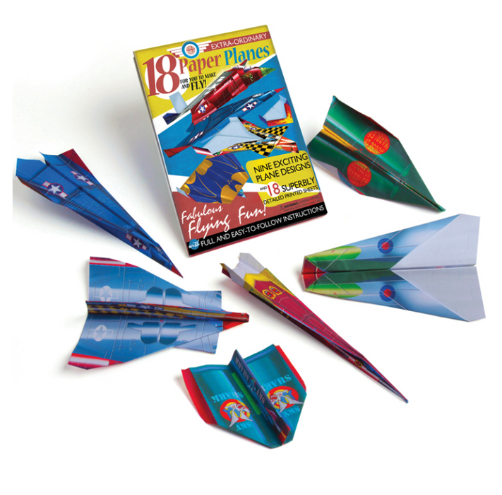 Make Your Own Paper Airplanes Kit (Sheets in package)