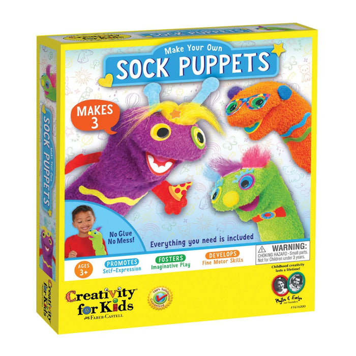 Make Your Own Sock Puppets