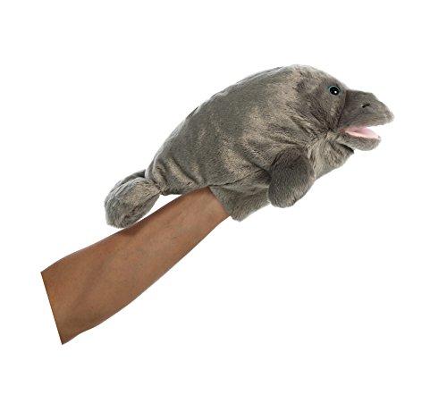 Manatee Puppet 12 inch ? Stuffed Animal by Aurora Plush