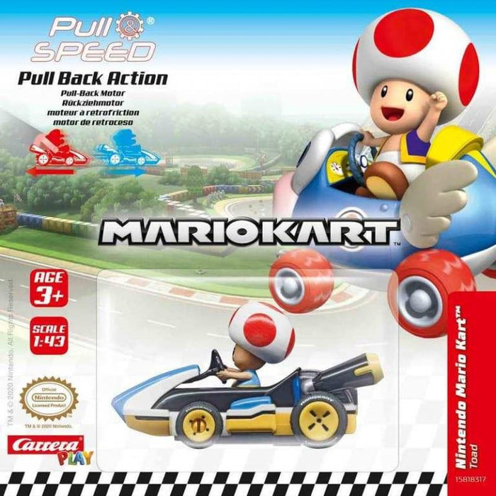 MarioKart Toad Slot Car 1:43