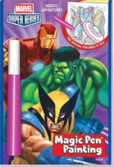 Marvel Heroes Heroic Adventures Invisible Ink