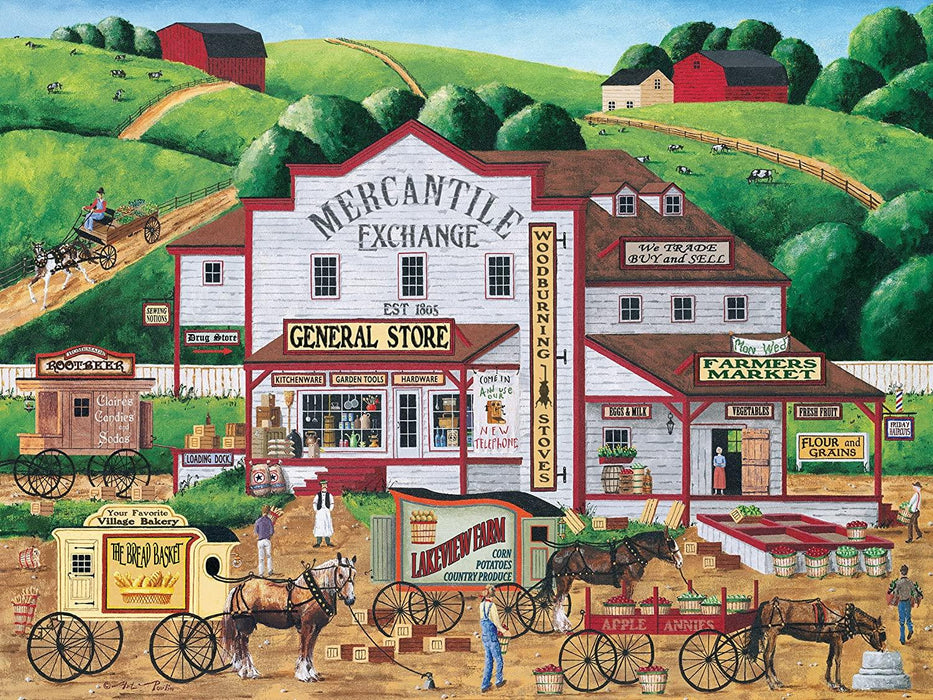 MasterPieces Signature Collection Morning Deliveries 300pc Puzzle
