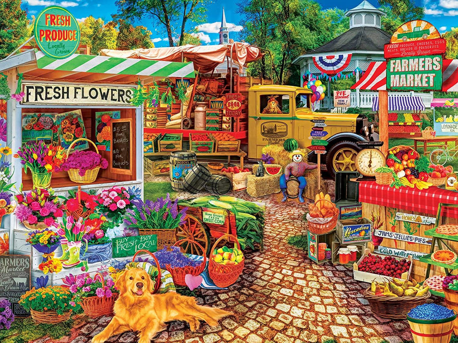 MasterPieces Signature Collection Sale On The Square 500pc Puzzle