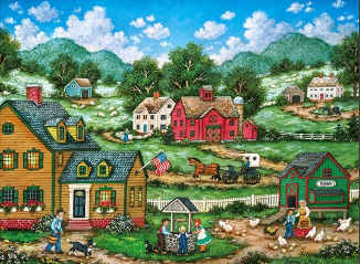 MasterPieces Simple Living Making a Wish 500pc Puzzle