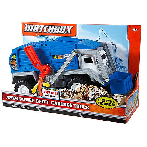 Matchbox transformer garbage truck sales