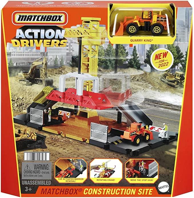 Matchbox Quarry King Construction Site Playset