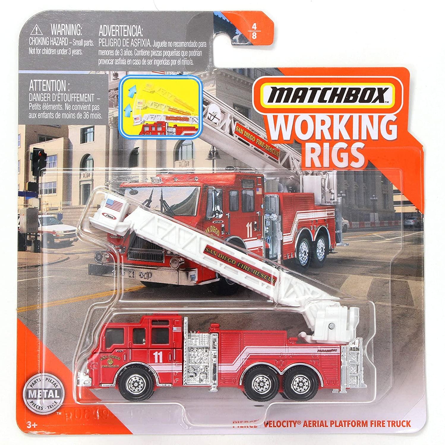 Matchbox Working Rigs Fire Truck — Adventure Hobbies & Toys