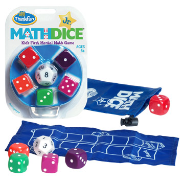 Math Dice Jr Game