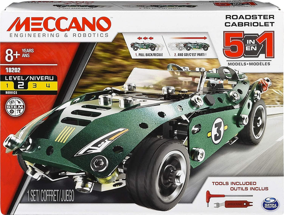 Meccando 5M Set PullBackCar UPCX-5n1-Level 2