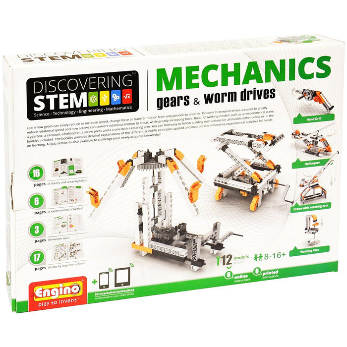 Mechanics Gears and Worm Drives