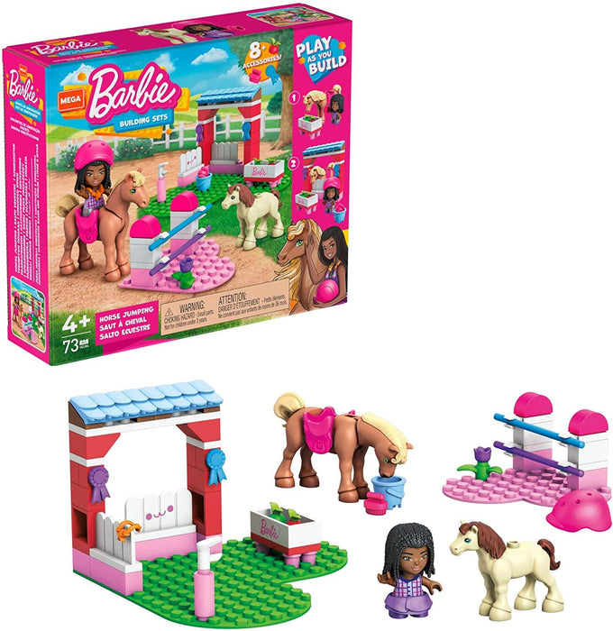 MegaBloks Barbie Horse Jumping Set