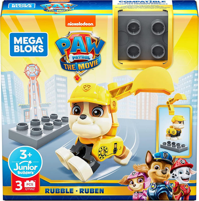 MegaBloks Rubble Paw Patrol Figure
