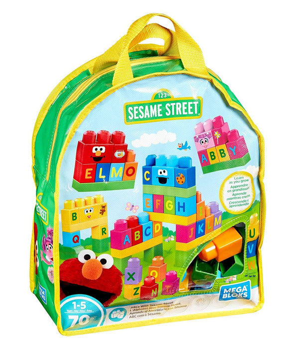 Mega Bloks Lets Build Sesame Street Buildable Playset