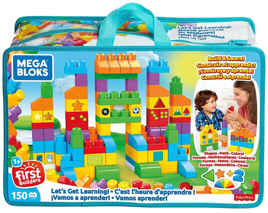 Mega Bloks Let's Get Learning Building Set