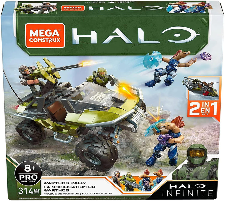 Mega Construx: Halo Infinite: Warthog Rally Vehicle