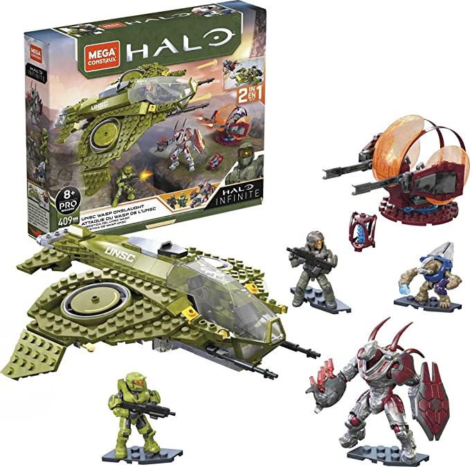 Mega Construx Halo UNSC Wasp Onslaught Set