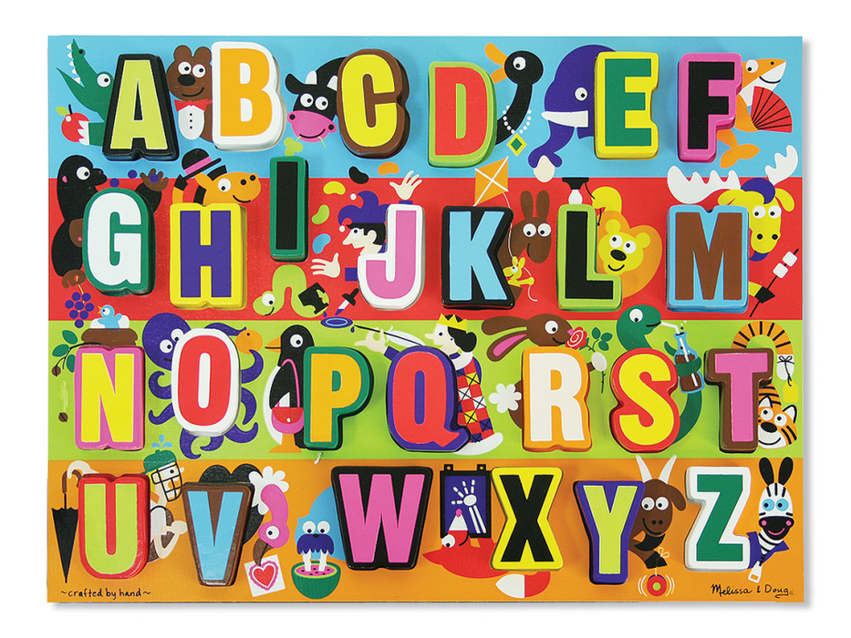 Melissa & Doug Chunky ABC puzzle