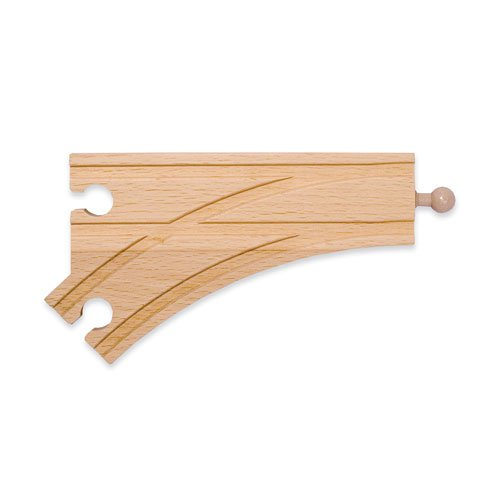 Melissa and Doug 6in Wooden Curved Switch Track Set - Female