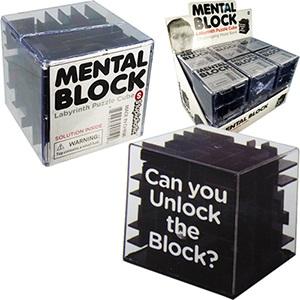 Mental Block Labyrinth Puzzle Cubes