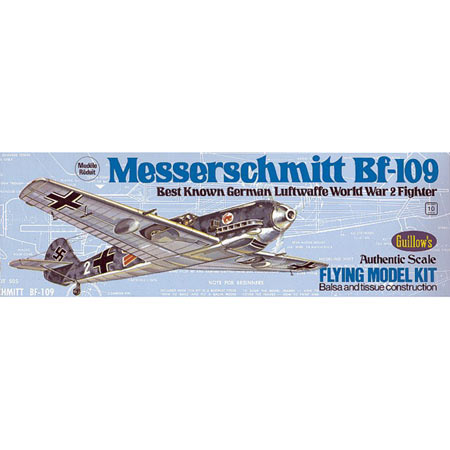 Messerschmitt BF109 Balsa Kit
