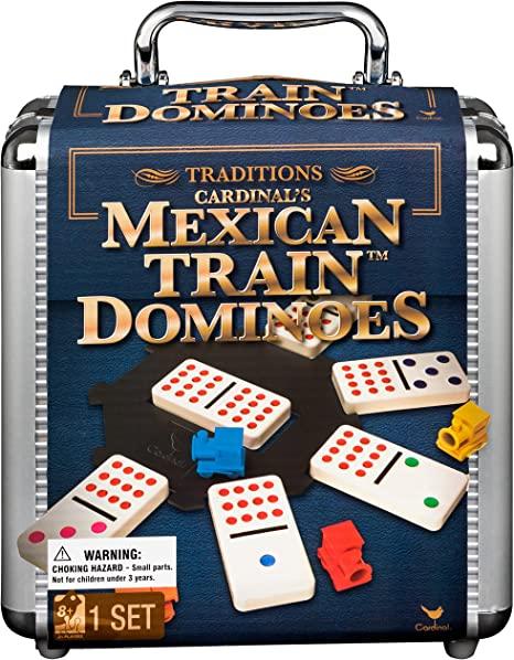 Mexican Train Dominoes Brief Case