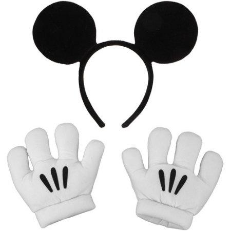 Mickey Mouse Ears Headband & Gloves Kit