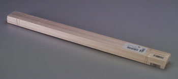 Midwest Basswood Strips 3/8 x 3/8 x 24" SOLD INDIVIDUALLY