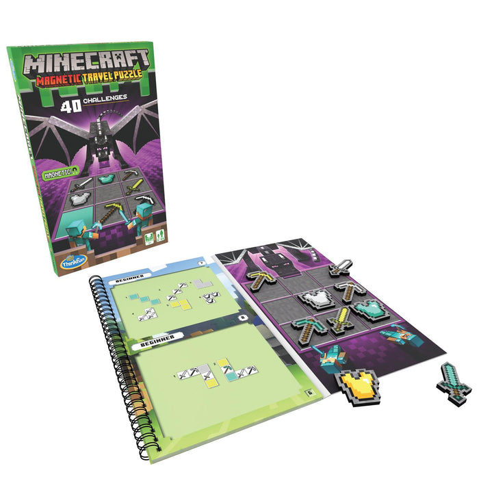 Minecraft Magnetic Travel Puzzle - ThinkFun