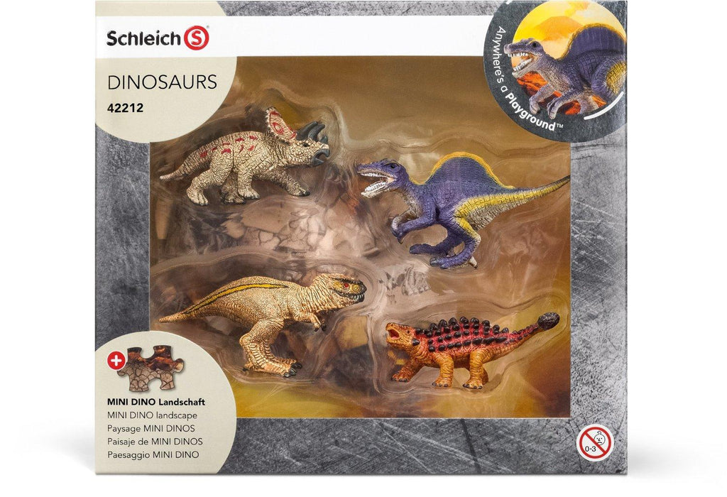 Mini Dino Landscape Playset and Puzzle