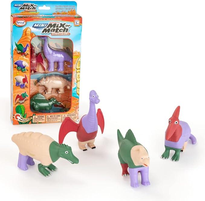 Mini Magnetic Mix or Match Dinosaurs 2