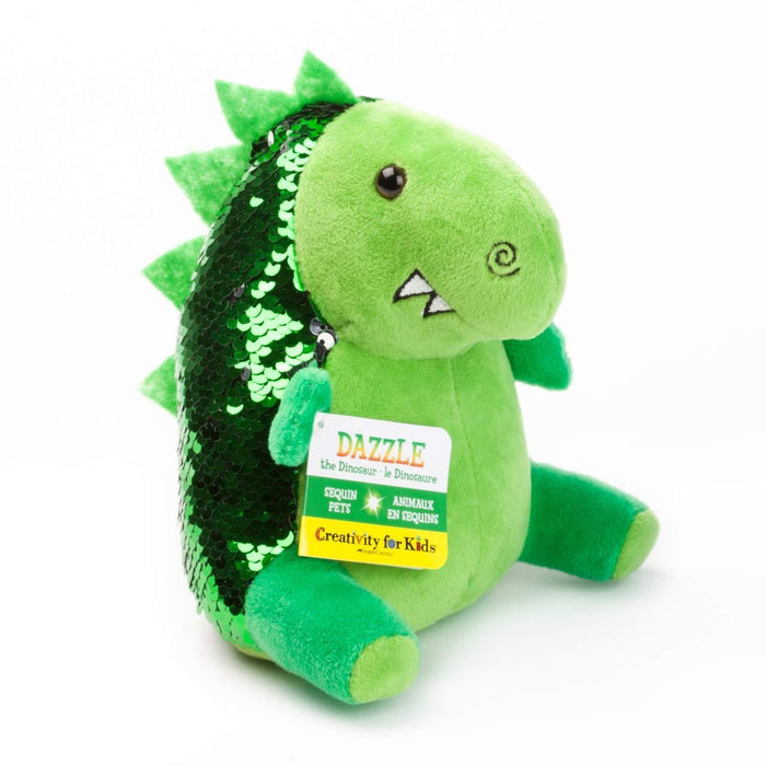 Mini Sequin Pets-Dino