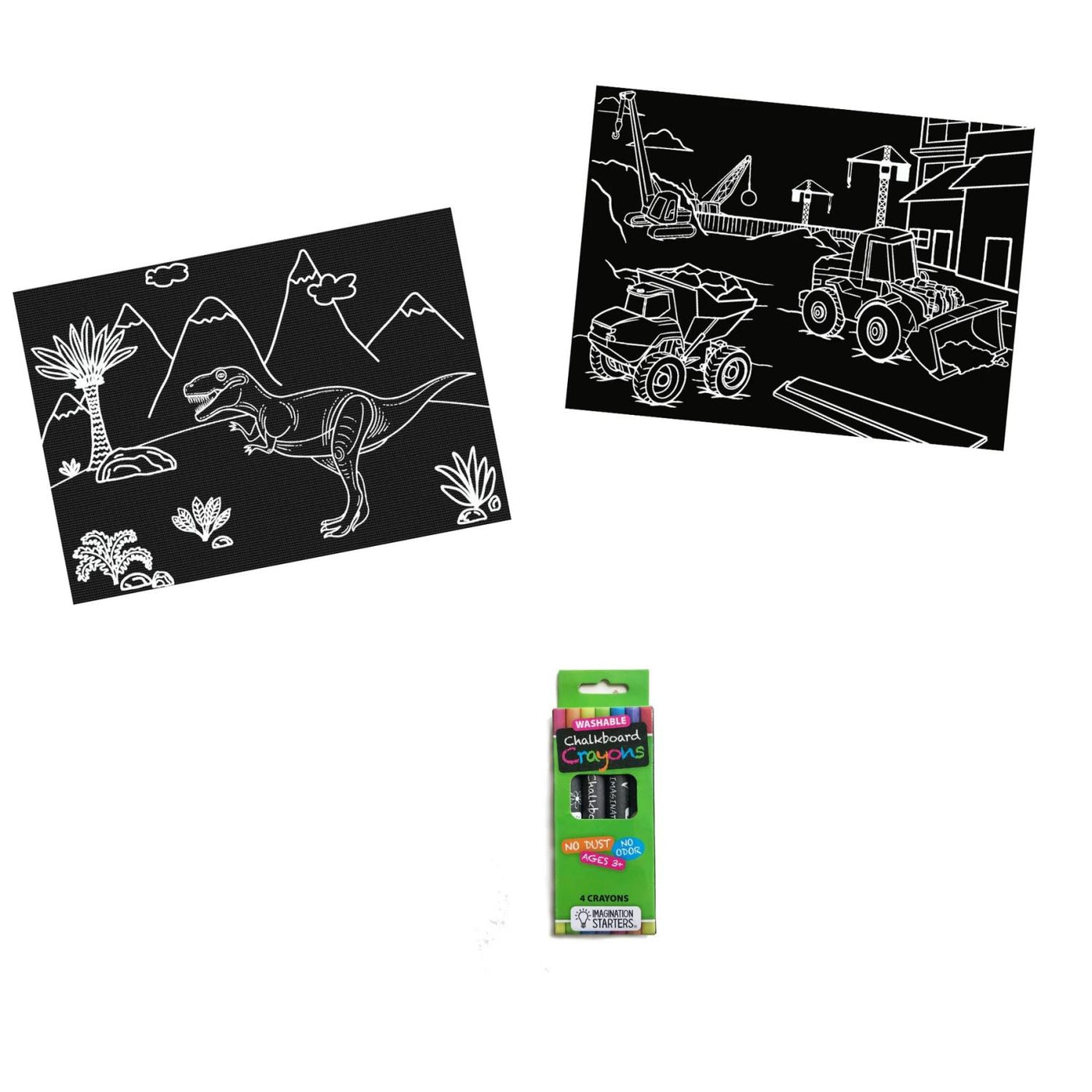 Minimat Set - Dinosaurs and Trucks — Adventure Hobbies & Toys