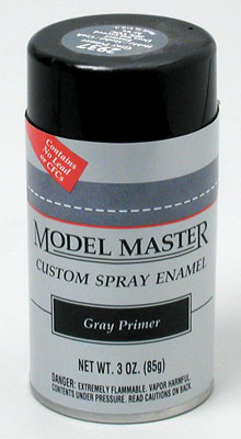 Model Masters Car Spray Gray Primer