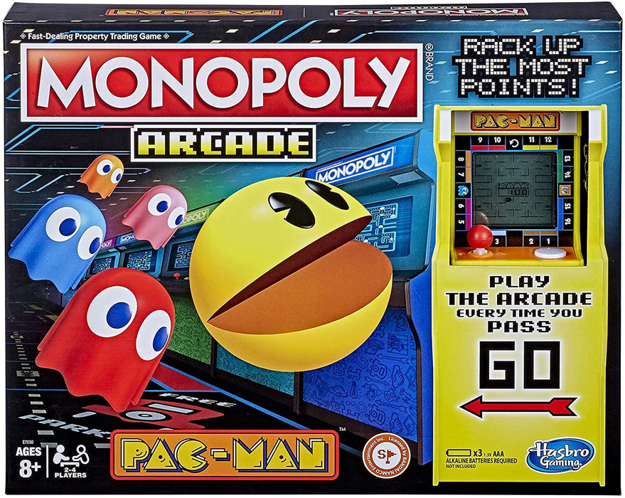 Monopoly Arcade Pac-Man Game Board Game