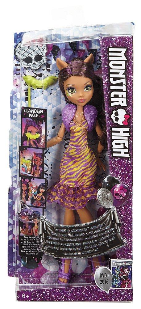 Lot of 2 Monster High Doll Cleo De Nile & Clawdeen Wolf with Pet