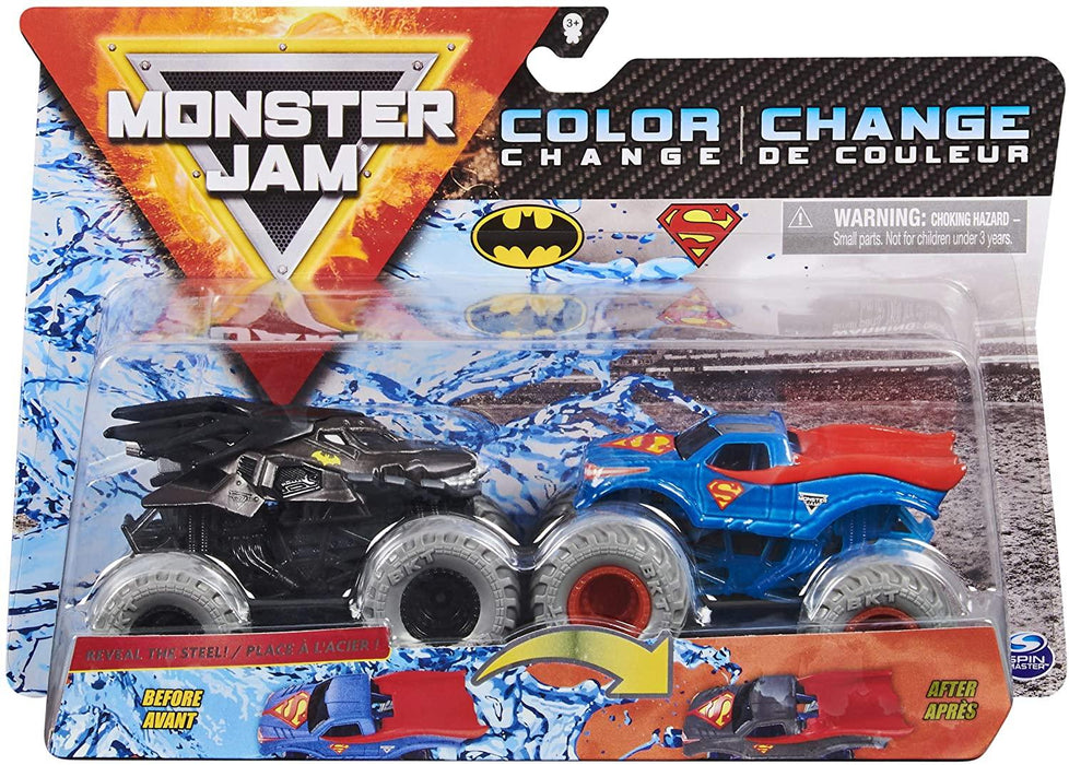 Monster Jam:Batman vs Superman Color Change
