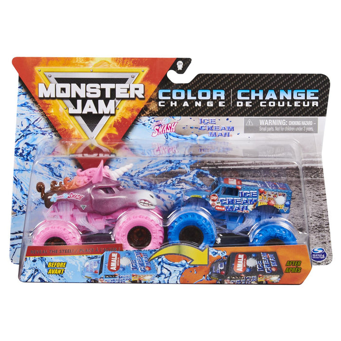 Monster Jam:Sparkle Smash Vs Ice Cream Man — Adventure Hobbies & Toys