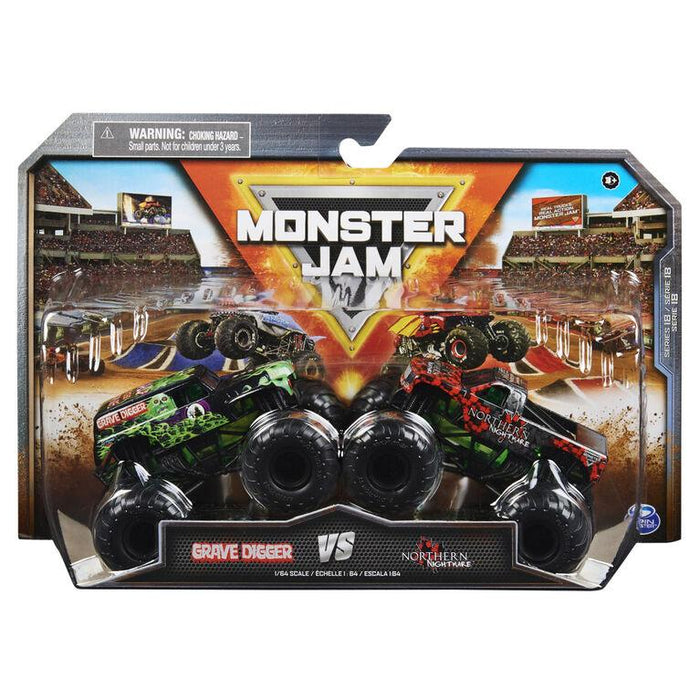 Monster Jam Grave Digger vs Northern Nightmare