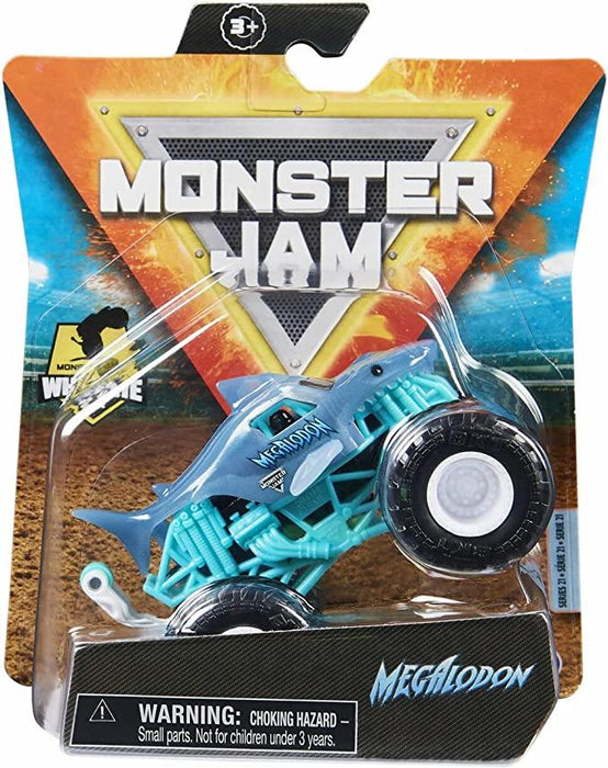 Monster Jam Megalodon Truck with Wheelie Bar